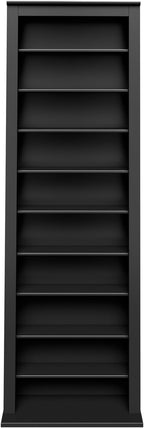 Prepac Narrow Cabinet Media Storage, Slim Barrister Tower - Image 6