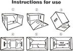 ANDPLAY 3 PCS Comic Book Storage Comic Book Box Holds 150-175 Comics - Image 3
