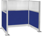 Versare Pre-Configured Hush Panel Electric Cubicle | Workstation Divider Walls by VERSARE