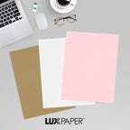 LUXPaper 8.5" x 11" Cardstock | Letter Size | Candy Pink | 100lb. Cover | 50 Qty - Image 9