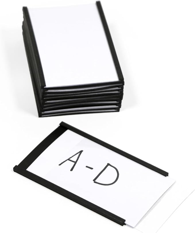 SmartSign Magnetic 'C' Channel Label Holders | 2" x 3" by SmartSign