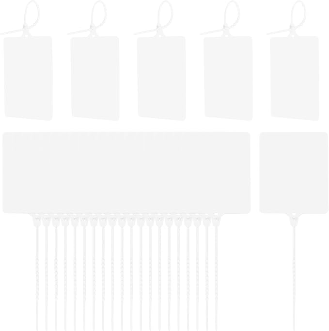 MECCANIXITY Plastic Seals Shipping Tags, by MECCANIXITY