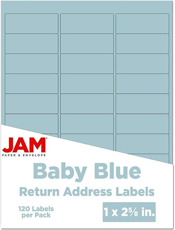 JAM PAPER Return Address Labels by JAMPaper