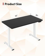 SANODESK Electric Standing Desk 55 x 28 Inches Whole-Piece Desktop Height - Image 3