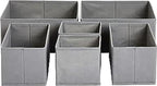 Amazon Basics Cloth Drawer Storage Organizer Boxes by AmazonBasics