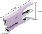 Aacehlh Small Hand-held Stapler Set, 15 Sheet Capacity, Includes 750Pcs Staples - Image 3