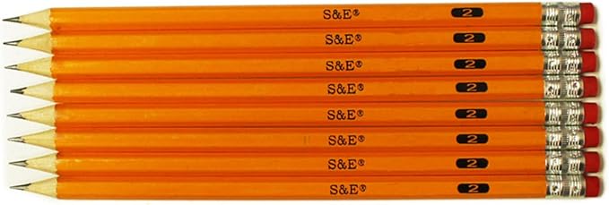 S & E TEACHER'S EDITION Woodcased #2 Pencils, Pre-sharpened, Back to school - Image 4