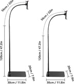 Shurzmotic Tablet Floor Stand, Phone Mount Bracket Holder, Flexible Move 360° - Image 5