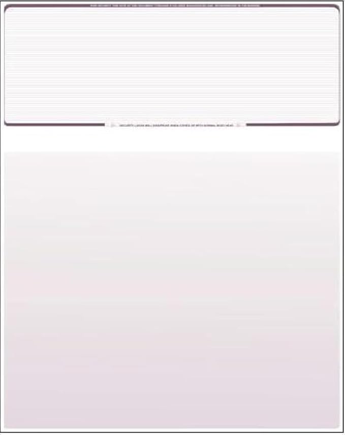 Compuchecks Check on Top Blank Check Paper by Compuchecks