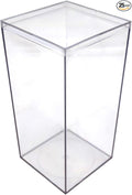 Set of 25 Acrylic Boxes with Lids, Made in USA, Display Cases by GaryPlasticPackaging