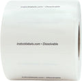 Dissolvable Blank Shelf Life Labels by InStockLabels