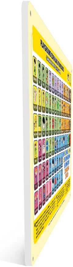 Outdoor Rated Plastic School Playground Communication Board - Image 3