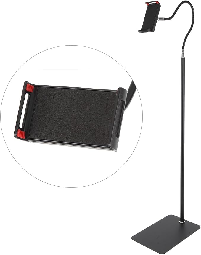 Shurzmotic Tablet Floor Stand, Phone Mount Bracket Holder, Flexible Move 360° - Image 2
