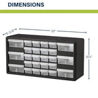 Akro-Mils 26-Drawer Plastic Drawer Storage Cabinet - Image 2