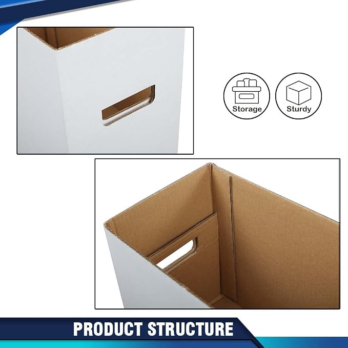PIT66 3 Pack Comic Book Storage Comic Book Box Holds 150-175 Comics Collapsible - Image 8