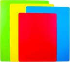 4 Pieces Flexible Cutting Board mats, Plastic Cutting Boards by Kimmoker