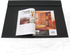 KINGFOM Ultra-Smooth PU Leather Desk Pad & Mat Office Desk Drawing & Writing - Image 8