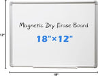 DEVELOP 12x18 Inch Magnetic Dry Erase Board - Image 10