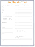 Graphique Self Care To-Do List Notepad | 150 Tear-Away Sheets | Task Planner | by GraphiquedeFrance