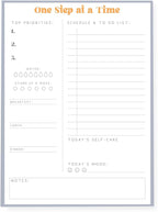 Graphique Self Care To-Do List Notepad | 150 Tear-Away Sheets | Task Planner | by GraphiquedeFrance