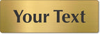 SmartSign Custom Brass Sign - Image 6
