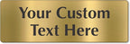 SmartSign Custom Brass Sign - Image 6