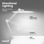 Neatfi XL 2, 200 Lumens LED Task Lamp, 4 Level Brightness, 3 Light Modes - Image 7