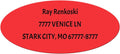 Made in USA Custom Return Address Stickers Labels Customized Mailing Label by HOOKAH+SUN