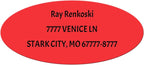 Made in USA Custom Return Address Stickers Labels Customized Mailing Label by HOOKAH+SUN
