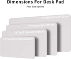 Aothia Large PU Leather Desk Pad Protector – Non-Slip Mouse Pad & Writing Mat - Image 6