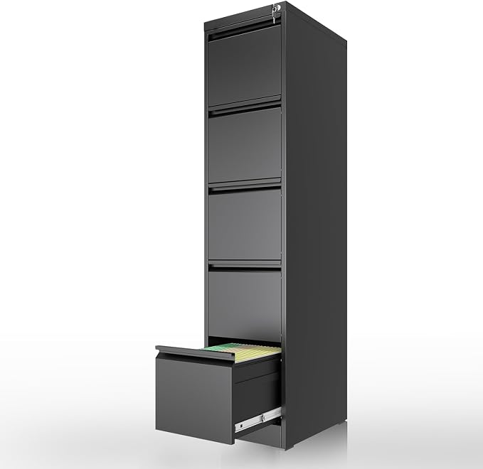 Yukimo 5 Drawer File Cabinet - Image 9