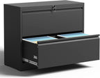 2 Drawer Lateral File Cabinet by YUKIMO