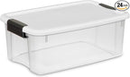 Sterilite 24-Pack Ultra Latching Box, Storage Bins by Sterilite