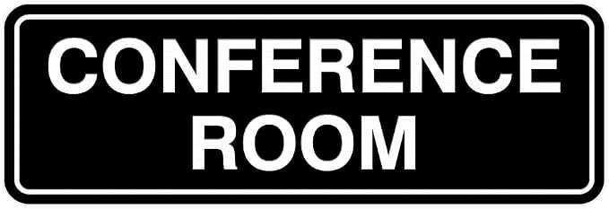 Standard Conference Room Sign by All+Quality