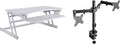 Rocelco 37.5" Height Adjustable Standing Desk Converter by Rocelco