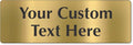 SmartSign Custom Brass Sign by SmartSign