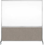 DivideWrite Mobile Whiteboard | Double Sided Dry Erase Board | Portable Office by VERSARE