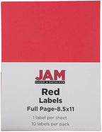JAM PAPER Full Sheet Shipping Labels - Image 5