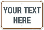 Custom Sign, Personalized Metal Signs, Customize by SigoSigns