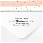 PrettySweetParty Self Inking Return Address Stamp by PrettySweetParty