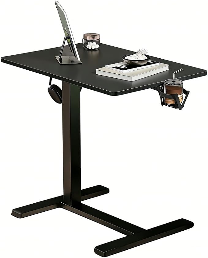 YDN Mobile Mobile Standing Desk, Adjustable Height Portable Laptop Desk by YDN