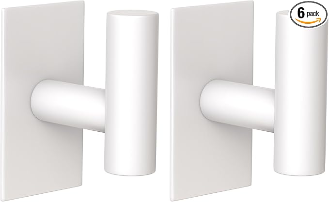 VAEHOLD Wall Towel Hooks, Heavy Duty Sticky Holder Waterproof Towel Hooks by VAEHOLD