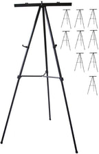 Pack of 10-Lightweight Aluminum Flip-Chart Presentation Easel by Audio-VisualDirect