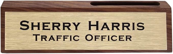 Personalized Business Desk Name Plate - Image 3