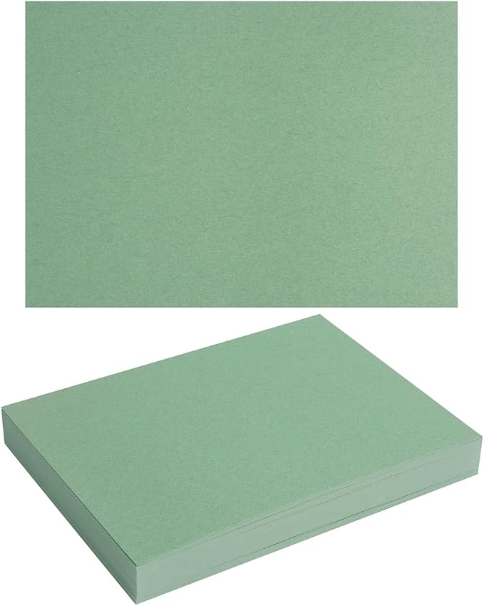 50 Sheets Blank Cardstock Paper 250 GSM Thick Heavy Cards Stock by Topeen