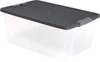 HOMZ 4-Pack Secure Latch, 15 Quart, and Office Organization - Image 8
