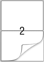 BESTEASY Round Corner Half Sheet Self Adhesive Shipping Labels - Image 3