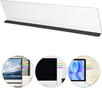 OSALADI 2pcs Clear Acrylic Computer Monitor Memo Boards Left Right Side Panel - Image 8