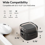 Magnetic Cable Clips, Adjustable Cord Holder Management, Adhesive Wire Keeper - Image 3
