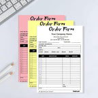 Personalized Invoice Book Custom 2 Part/3 Part Receipt Book Quote Estimate - Image 5